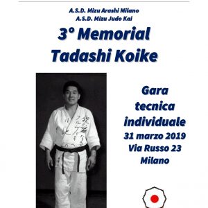 3° MEMORIAL TADASHI KOIKE